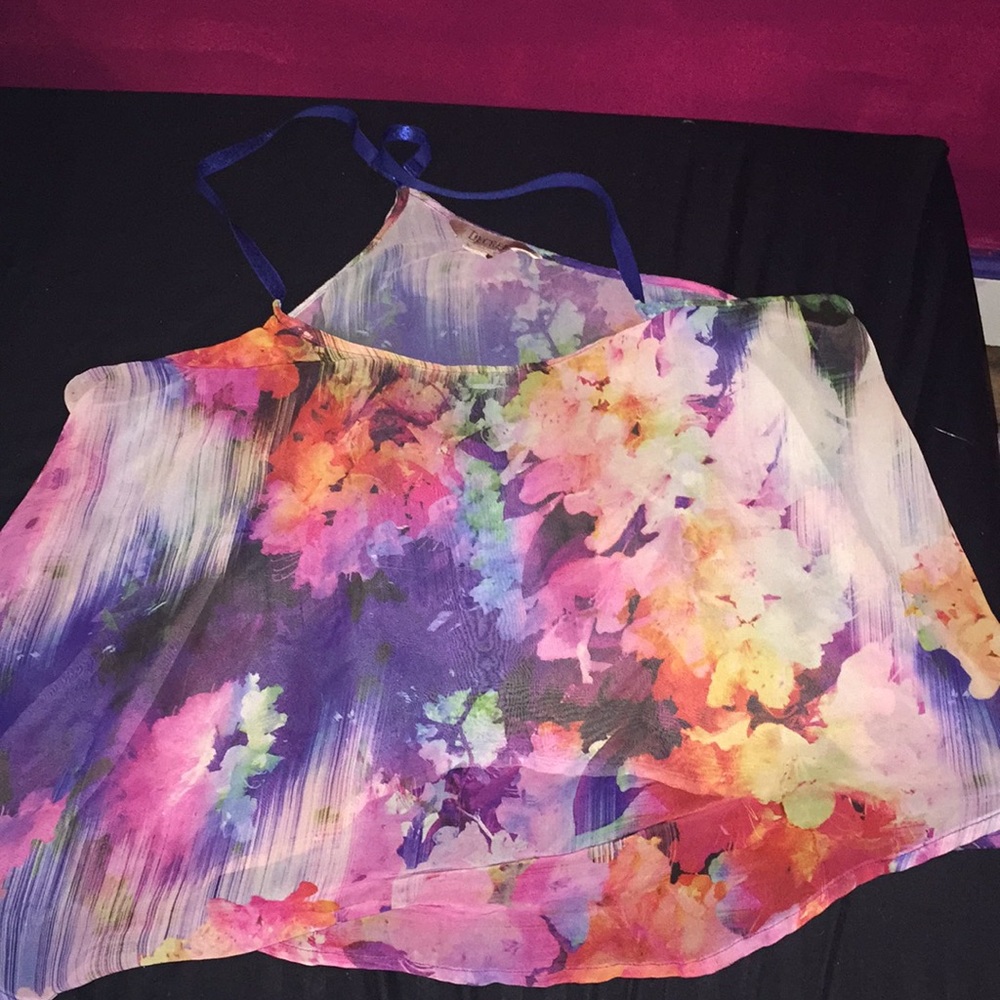 See through tank top size L